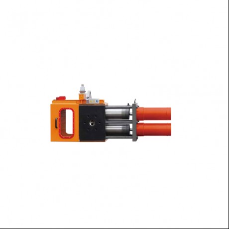 Ob chav kem nrog Ob Chav Ua Haujlwm Txoj Haujlwm Hydraulic Screen Changer Series