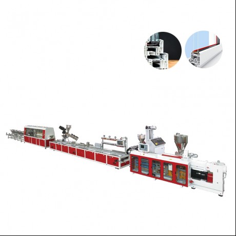 JWELL PVC qhov rais Kev kub ceev Profile Extrusion Kab