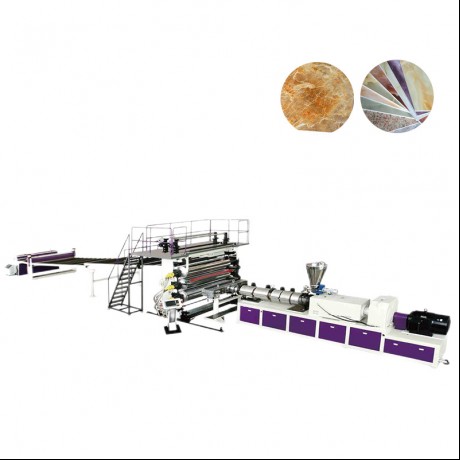 Kho kom zoo nkauj PVC/Marble Sheet Extrusion Kab